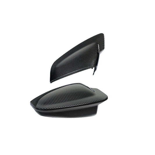 Audi RS3 8Y 8Y.5 2021-ON (Left Hand Drive Only) with Aftermarket Parts - Without Lane Keep Assist Mirror Caps Dry Pre-preg Carbon Fiber from SOOQOO USA