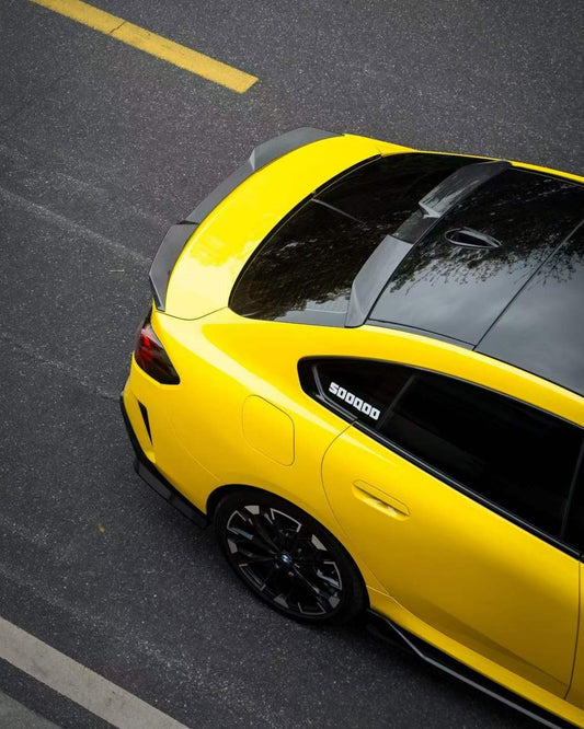 BMW 2 Series M235 228 F74 2025-ON with Aftermarket Parts - Rear Roof Spoiler Dry Pre-preg Carbon Fiber from SOOQOO USA