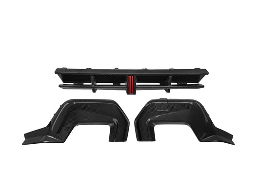 BMW 2 Series M235 228 F74 Gran Coupe 2025-ON with Aftermarket Parts - With Light Rear Diffuser Dry Pre-preg Carbon Fiber from SOOQOO USA