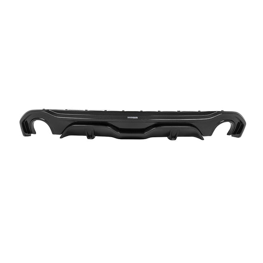 BMW 4 Series Gran Coupe M440i 430i G26 2022 2023 2024 2025 with Aftermarket Parts - V1 & V2 Rear Diffuser & Canards?Pre-preg Carbon Fiber from SOOQOO USA