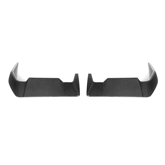 BMW 5 Series 540 xDrive / 530 xDrive / 530 / 550e xDrive G60 2024-ON with Aftermarket Parts - Front Canards?Carbon Fiber from SOOQOO USA