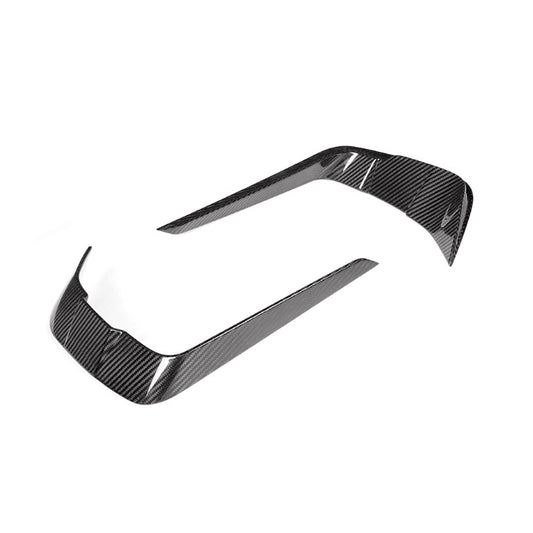 BMW 8 Series M850 840i G14 G15 G16 2018 2019 2020 2021 2022 2023 2024 with Aftermarket Parts - ?X Style Front Canards Pre-preg Carbon Fiber from SOOQOO USA