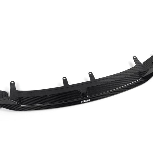 BMW 8 Series M850 840i G14 G15 G16 2018 2019 2020 2021 2022 2023 2024 with Aftermarket Parts - ?Front Lip Pre-preg Carbon Fiber from SOOQOO USA