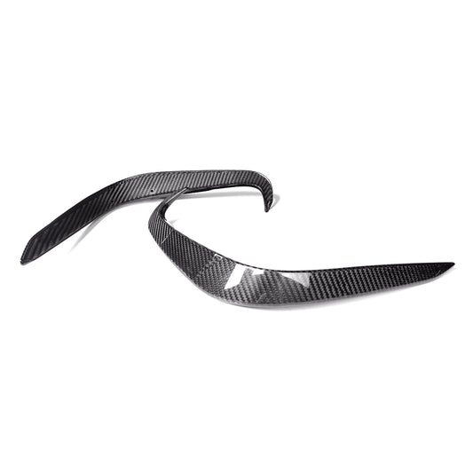 BMW 8 Series M850 840i G14 G15 G16 2018 2019 2020 2021 2022 2023 2024 with Aftermarket Parts - X-A & X-B Rear Canards Pre-preg Carbon Fiber from SOOQOO USA