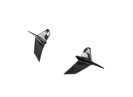 BMW 8 Series M850 840i G14 G15 G16 2018-ON with Aftermarket Parts - X-B Rear Bumper Vent Inner Trims Dry Pre-preg Carbon Fiber from SOOQOO USA