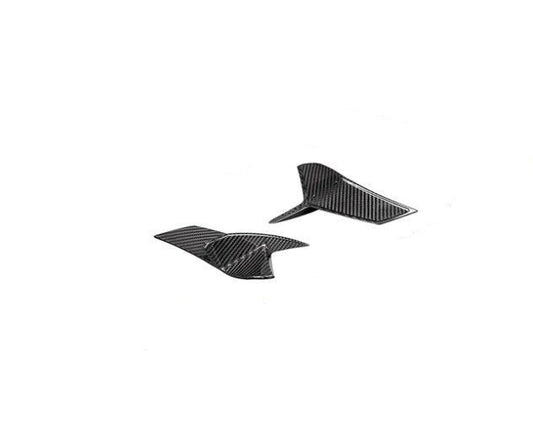 BMW 8 Series M850 840i G14 G15 G16 2018-ON with Aftermarket Parts - X-B Rear Bumper Vent Inner Trims Dry Pre-preg Carbon Fiber from SOOQOO USA