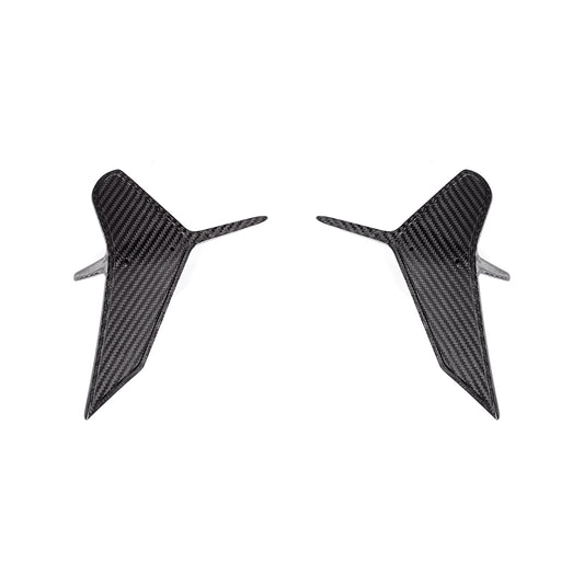 BMW 8 Series M850 840i G14 G15 G16 2018-ON with Aftermarket Parts - X-B Rear Bumper Vent Inner Trims Dry Pre-preg Carbon Fiber from SOOQOO USA