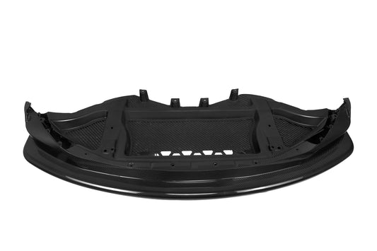 Upgrade Your BMW M3 M3C M3CS G80 G81 2021-ON & M4 M4C M4CS G82 G83 2021-ON with Aftermarket Parts - GT4 Style Front Lip and Undertray Carbon Fiber from SOOQOO USA