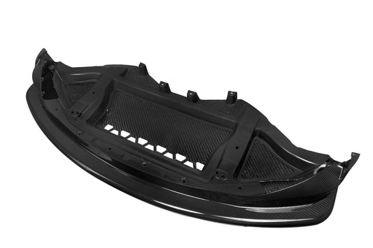 Upgrade Your BMW M3 M3C M3CS G80 G81 2021-ON & M4 M4C M4CS G82 G83 2021-ON with Aftermarket Parts - GT4 Style Front Lip and Undertray Carbon Fiber from SOOQOO USA