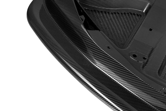 Upgrade Your BMW M3 M3C M3CS G80 G81 2021-ON & M4 M4C M4CS G82 G83 2021-ON with Aftermarket Parts - GT4 Style Front Lip and Undertray Carbon Fiber from SOOQOO USA