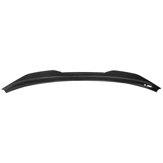 BMW X4M X4MC F98 (Fits Both Pre-LCI & LCI) 2019-ON & X4 G02 (Fits Both Pre-LCI & LCI) 2019-ON with Aftermarket Parts - Rear Lip Spoiler Carbon Fiber from SOOQOO USA