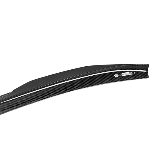 BMW X4M X4MC F98 (Fits Both Pre-LCI & LCI) 2019-ON & X4 G02 (Fits Both Pre-LCI & LCI) 2019-ON with Aftermarket Parts - Rear Lip Spoiler Carbon Fiber from SOOQOO USA