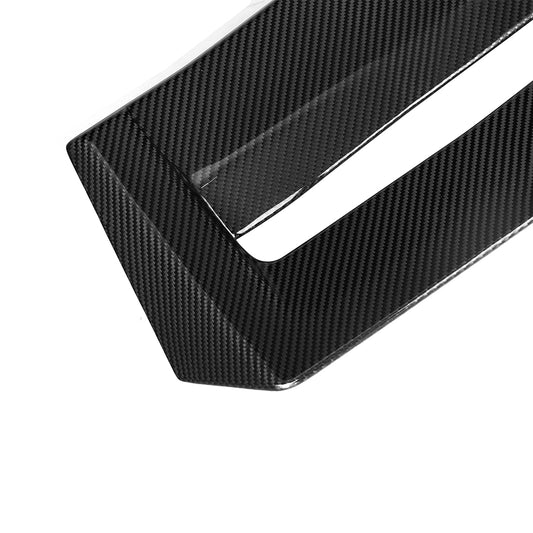 BMW X4M X4MC F98 (Fits Both Pre-LCI & LCI) 2019-ON & X4 G02 (Fits Both Pre-LCI & LCI) 2019-ON with Aftermarket Parts - Rear Roof Spoiler Carbon Fiber from SOOQOO USA
