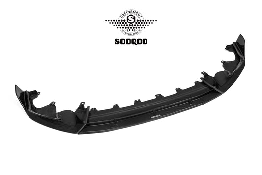 BMW IX3 BEV G08 LCI 2022-ON with Aftermarket Parts - Front Lip Pre-preg Carbon Fiber from SOOQOO USA