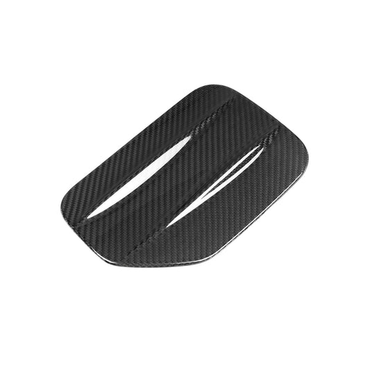 BMW IX3 BEV G08 LCI 2022-ON with Aftermarket Parts - Fuel Door Charge Port Cover Pre-preg?Carbon Fiber from SOOQOO USA