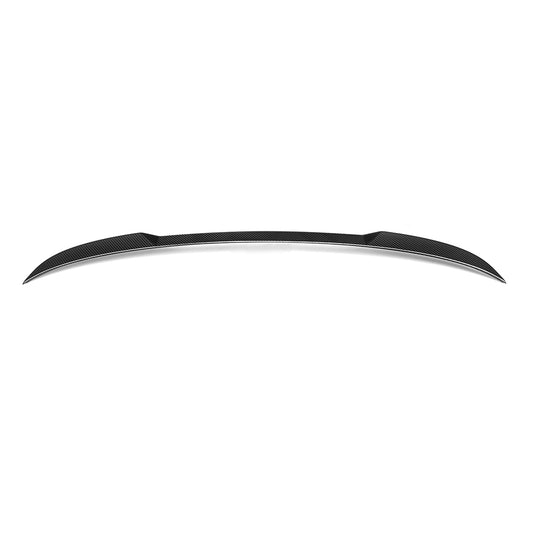 BMW IX3 BEV G08 LCI 2022 2023 2024 with Aftermarket Parts - Rear Lip Spoiler?Carbon Fiber from SOOQOO USA