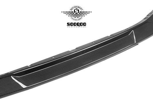 BMW M2C M2 G87 2023-ON with Aftermarket Parts - C Style Front Lip Carbon Fiber from SOOQOO USA