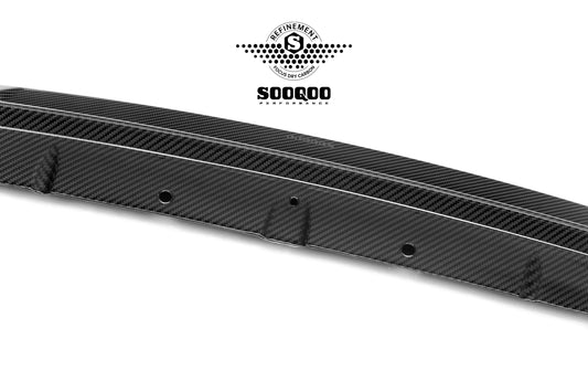 BMW M2C M2 G87 2023-ON with Aftermarket Parts - C Style Front Lip Carbon Fiber from SOOQOO USA