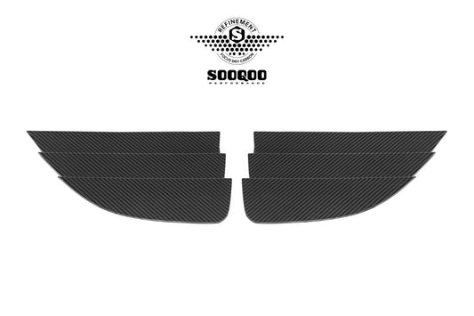 BMW M2CS M2 G87 2023-ON & 2 Series M240i 230i G42 2022-ON with Aftermarket Parts - Hood Bonnet & Garnish Dry Pre-preg Carbon Fiber / FRP from SOOQOO USA
