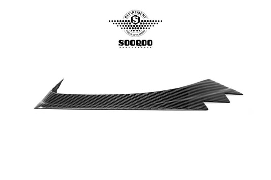 BMW M2CS M2 G87 2023-ON & 2 Series M240i 230i G42 2022-ON with Aftermarket Parts - Hood Bonnet & Garnish Dry Pre-preg Carbon Fiber / FRP from SOOQOO USA