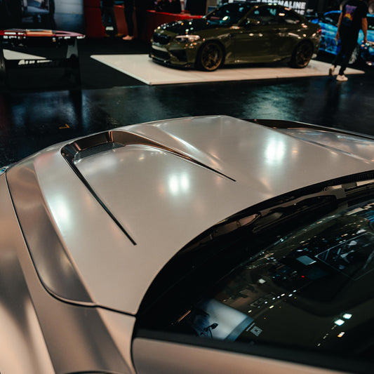 BMW M2CS M2 G87 2023-ON & 2 Series M240i 230i G42 2022-ON with Aftermarket Parts - V3 Fully Primed Hood Bonnet Dry Pre-preg Carbon Fiber from SOOQOO USA