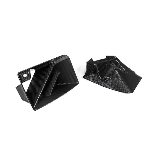 BMW M2 M2C G87 2023 2024 with Aftermarket Parts - Front Side Vent Trim Replacement?Carbon Fiber from SOOQOO USA