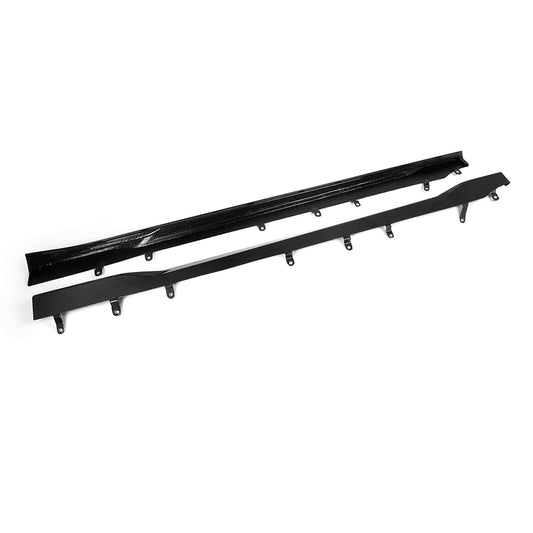 BMW M2 M2C G87 2023 2024 with Aftermarket Parts - Side Skirts?Carbon Fiber from SOOQOO USA