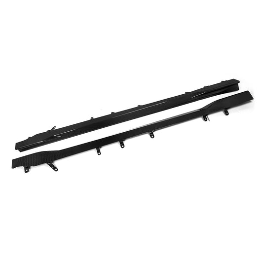 BMW M2 M2C G87 2023 2024 with Aftermarket Parts - Side Skirts?Carbon Fiber from SOOQOO USA