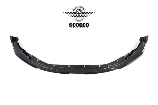 BMW M3CS M3C M3 G80 G81 2021-ON & M4CS M4C M4 G82 G83 2021-ON with Aftermarket Parts - B Style Front Lip Pre-preg Carbon Fiber from SOOQOO USA