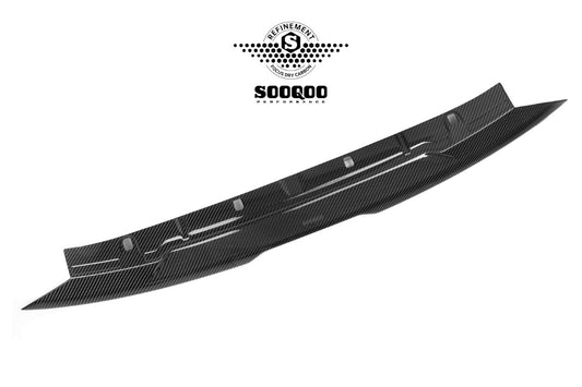 BMW M3CS M3C M3 G80 G81 2021-ON & M4CS M4C M4 G82 G83 2021-ON with Aftermarket Parts - B Style Front Lip Pre-preg Carbon Fiber from SOOQOO USA
