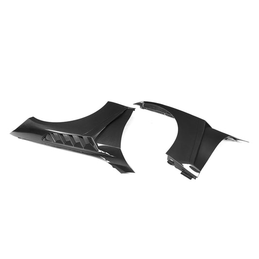 BMW M3 G80 G81 & M4 G82 G83 2021-ON with Aftermarket Parts - V1 Front Fenders Dry Pre-preg Carbon Fiber from SOOQOO USA