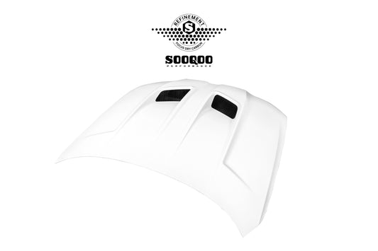 BMW M3 / M3C G80 G81 & M4 / M4C G82 G83 2021-ON with Aftermarket Parts - V3 Hood Bonnet FRP from SOOQOO USA