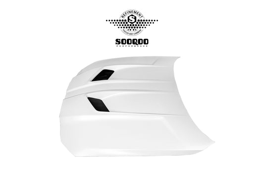 BMW M3 / M3C G80 G81 & M4 / M4C G82 G83 2021-ON with Aftermarket Parts - V3 Hood Bonnet FRP from SOOQOO USA