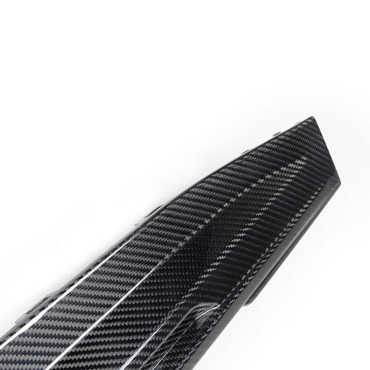 BMW M3 M3C M3CS G80 G81 2021 2022 2023 2024 & M4 M4C M4CS M4CSL G82 G83 2021 2022 2023 2024 with Aftermarket Parts - With Light Rear Diffuser & Canards?Pre-preg Carbon Fiber from SOOQOO USA