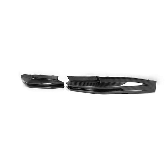 BMW M3 M3C M3CS G80 G81 2021 2022 2023 2024 & M4 M4C M4CS M4CSL G82 G83 2021 2022 2023 2024 with Aftermarket Parts - With Light Rear Diffuser & Canards?Pre-preg Carbon Fiber from SOOQOO USA