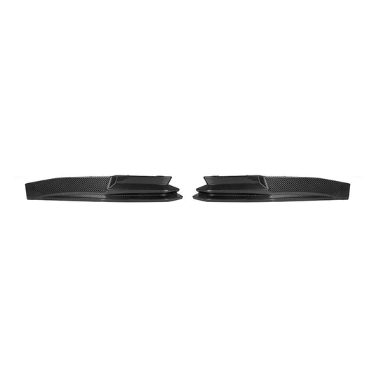 BMW M3 M3C M3CS G80 G81 2021 2022 2023 2024 & M4 M4C M4CS M4CSL G82 G83 2021 2022 2023 2024 with Aftermarket Parts - With Light Rear Diffuser & Canards?Pre-preg Carbon Fiber from SOOQOO USA