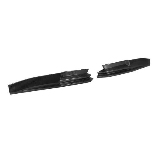 BMW M3 M3C M3CS G80 G81 2021 2022 2023 2024 & M4 M4C M4CS M4CSL G82 G83 2021 2022 2023 2024 with Aftermarket Parts - With Light Rear Diffuser & Canards?Pre-preg Carbon Fiber from SOOQOO USA