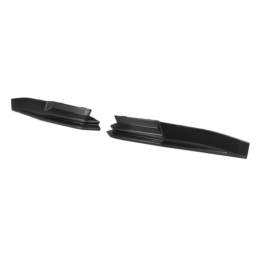 BMW M3 M3C M3CS G80 G81 2021 2022 2023 2024 & M4 M4C M4CS M4CSL G82 G83 2021 2022 2023 2024 with Aftermarket Parts - With Light Rear Diffuser & Canards?Pre-preg Carbon Fiber from SOOQOO USA