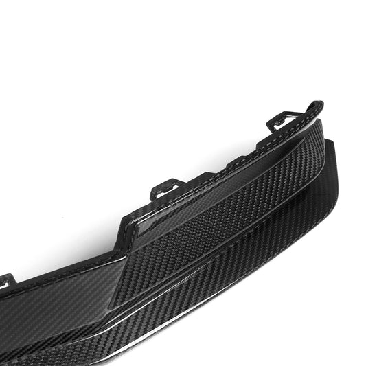 BMW M3 M3C M3CS G80 G81 2021 2022 2023 2024 & M4 M4C M4CS M4CSL G82 G83 2021 2022 2023 2024 with Aftermarket Parts - With Light Rear Diffuser & Canards?Pre-preg Carbon Fiber from SOOQOO USA