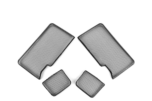 Upgrade Your BMW M5C M5 G90 2024-ON with Aftermarket Parts - Aluminum front grill mesh Carbon Fiber from SOOQOO USA