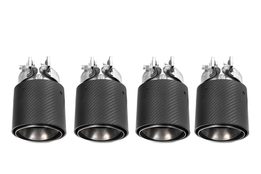 BMW M5C M5 G90 2024-ON with Aftermarket Parts - OEM Style Exhaust Tips Carbon Fiber from SOOQOO USA