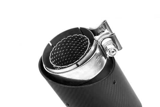 BMW M5C M5 G90 2024-ON with Aftermarket Parts - OEM Style Exhaust Tips Carbon Fiber from SOOQOO USA