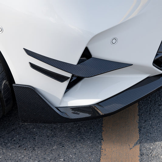 Upgrade Your BMW M5C M5 G90 2024-ON with SOOQOO USA's Aftermarket Parts - Front Canards Carbon Fiber. A complete transformation of style and performance.