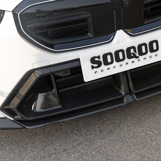 Upgrade Your BMW M5C M5 G90 2024-ON with Aftermarket Parts - B Style Front Lip Carbon Fiber from SOOQOO USA