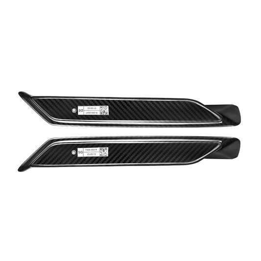 Upgrade Your BMW M5C M5 G90 2024-ON with Aftermarket Parts - Rear Bumper Canards Carbon Fiber from SOOQOO USA