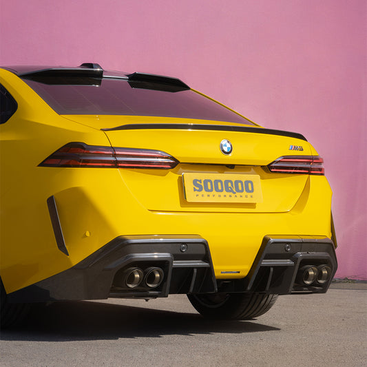 Upgrade Your BMW M5C M5 G90 2024-ON with Aftermarket Parts - A Style Rear Diffuser Carbon Fiber from SOOQOO USA