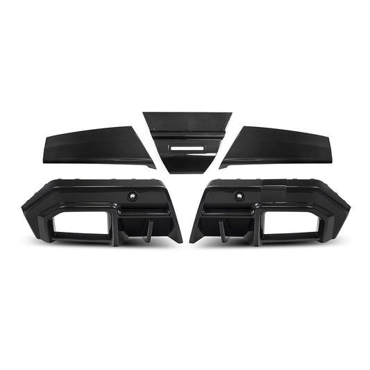 Upgrade Your BMW M5C M5 G90 2024-ON with Aftermarket Parts - B Style Rear Diffuser Carbon Fiber from SOOQOO USA