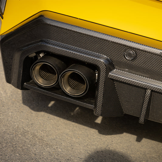 Upgrade Your BMW M5C M5 G90 2024-ON with Aftermarket Parts - A Style Rear Diffuser Carbon Fiber from SOOQOO USA
