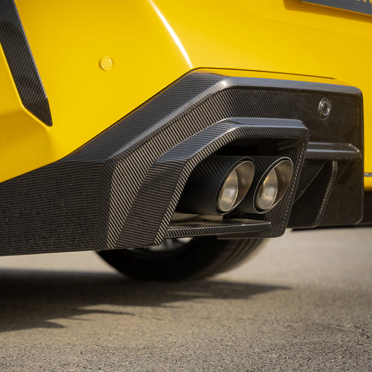Upgrade Your BMW M5C M5 G90 2024-ON with Aftermarket Parts - A Style Rear Diffuser Carbon Fiber from SOOQOO USA