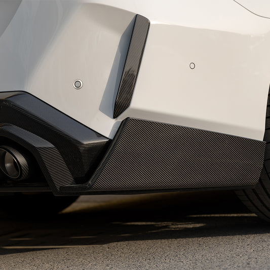 Upgrade Your BMW M5C M5 G90 2024-ON with Aftermarket Parts - B Style Rear Diffuser Carbon Fiber from SOOQOO USA